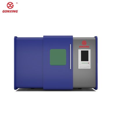 Macchina di taglio laser per lamiere di metallo industriale a doppia tavola modello 6000w con configurazione a 4 assi e servomotore Yaskawa