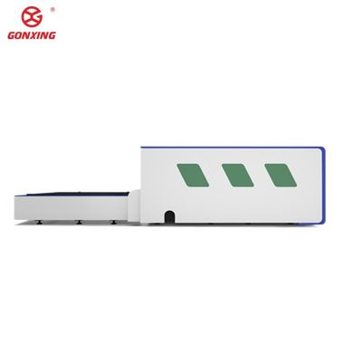 Macchina di taglio laser per lamiere di metallo industriale a doppia tavola modello 6000w con configurazione a 4 assi e servomotore Yaskawa
