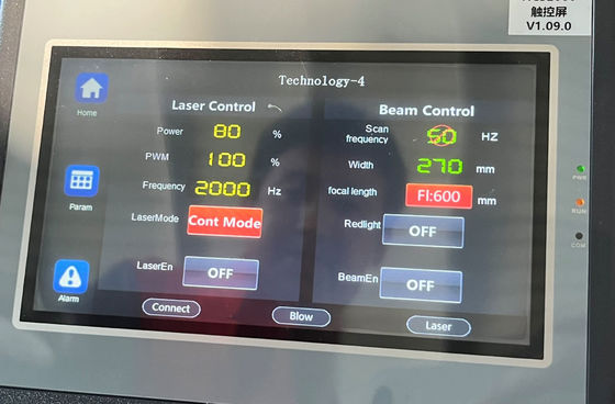 Home 2000w 3000w Pulse Fiber Laser Cleaning Machine per la pulizia della superficie di ruggine sulle superfici metalliche dal sistema di controllo Au3tech