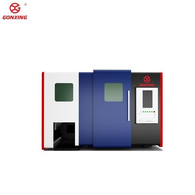 Macchina di taglio laser per lamiere e tubi industriali a doppio tavolo da 3000w con guida HIWIN