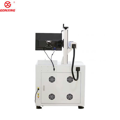 Modalità di incisione ad alta precisione Pulsed Mini Portable Desktop MOPA Fiber Laser Marking Machine 20w 30w 60w 100w