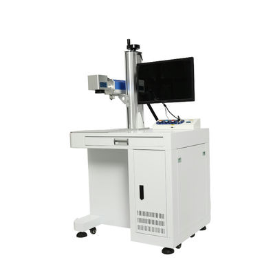Marcatura Logo Metallo Non Metallo Sistema di controllo JCZ Desktop Fiber Laser Machine 30W 50W 80W 100W 120W 200W 110 KG Peso
