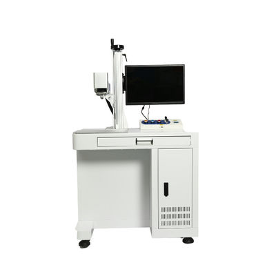 Marcatura Logo Metallo Non Metallo Sistema di controllo JCZ Desktop Fiber Laser Machine 30W 50W 80W 100W 120W 200W 110 KG Peso