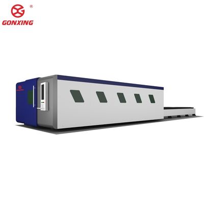 FUJI servomotore di taglio in acciaio inossidabile in acciaio al carbonio Chiusa macchina di taglio laser a fibra raffreddata ad acqua con copertura di protezione da GXLASER