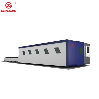FUJI servomotore di taglio in acciaio inossidabile in acciaio al carbonio Chiusa macchina di taglio laser a fibra raffreddata ad acqua con copertura di protezione da GXLASER