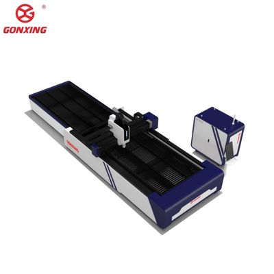 Laser Metal Cutting Cnc Machine GX-3015S Modello Fibra Laser Tavolo di scambio per materiali metallici tubo dal 2024 GXLASER