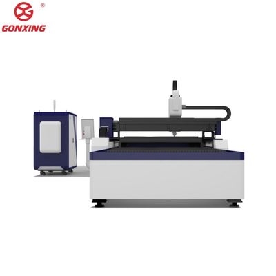Laser Metal Cutting Cnc Machine GX-3015S Modello Fibra Laser Tavolo di scambio per materiali metallici tubo dal 2024 GXLASER