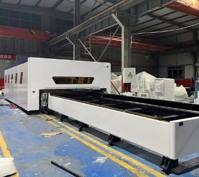 Macchina di taglio laser a fibra metallica 3-6KW/8KW/12000W/20000W certificata CE con servomotore Fuji/Delta/INOVANCE/Yasukawa