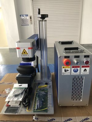 Macchina di marcatura laser di incisione ad alta precisione 3W 5W 10W con design raffreddato ad acqua raffreddato ad aria e formato grafico supportato Dwg