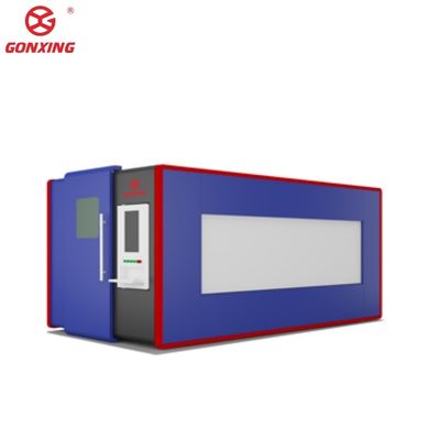 Raycus 3KW Full Safety Cover Fiber Laser Metal Cutter per il taglio di lamiera di rame galvanizzato Spessore di taglio 20 mm