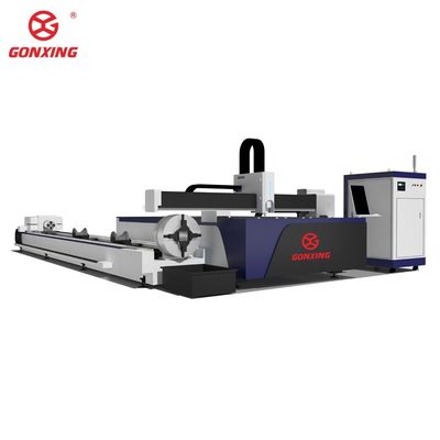 Acqua raffreddamento Acciaio inossidabile Acciaio al carbonio Foglio e tubo Modello 3015 CNC Fibra Laser Cutting Machine con spessore di taglio 20 mm GX-HT