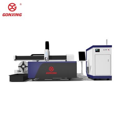 Acqua raffreddamento Acciaio inossidabile Acciaio al carbonio Foglio e tubo Modello 3015 CNC Fibra Laser Cutting Machine con spessore di taglio 20 mm GX-HT