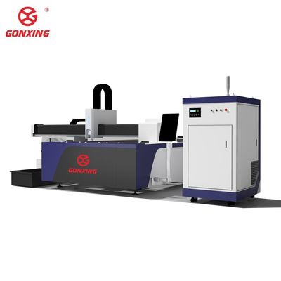 Acqua raffreddamento Acciaio inossidabile Acciaio al carbonio Foglio e tubo Modello 3015 CNC Fibra Laser Cutting Machine con spessore di taglio 20 mm GX-HT