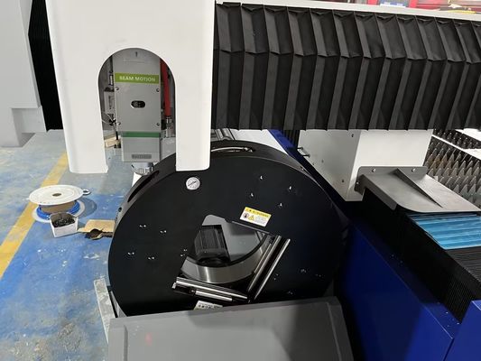 Macchina di taglio laser a fibra di piastra di ferro da 3 kW con componenti elettrici Schneider Electric-Francia e valvola di controllo N2 SMC-Giappone