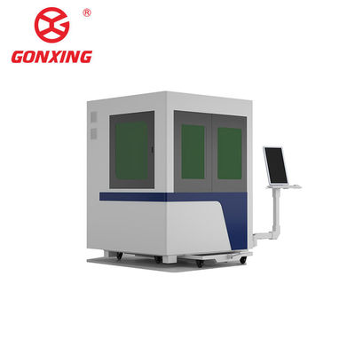 Raytools Testa laser tubo in acciaio inossidabile metallico e lamiera di ferro macchina di taglio laser a fibra chiusa automatica
