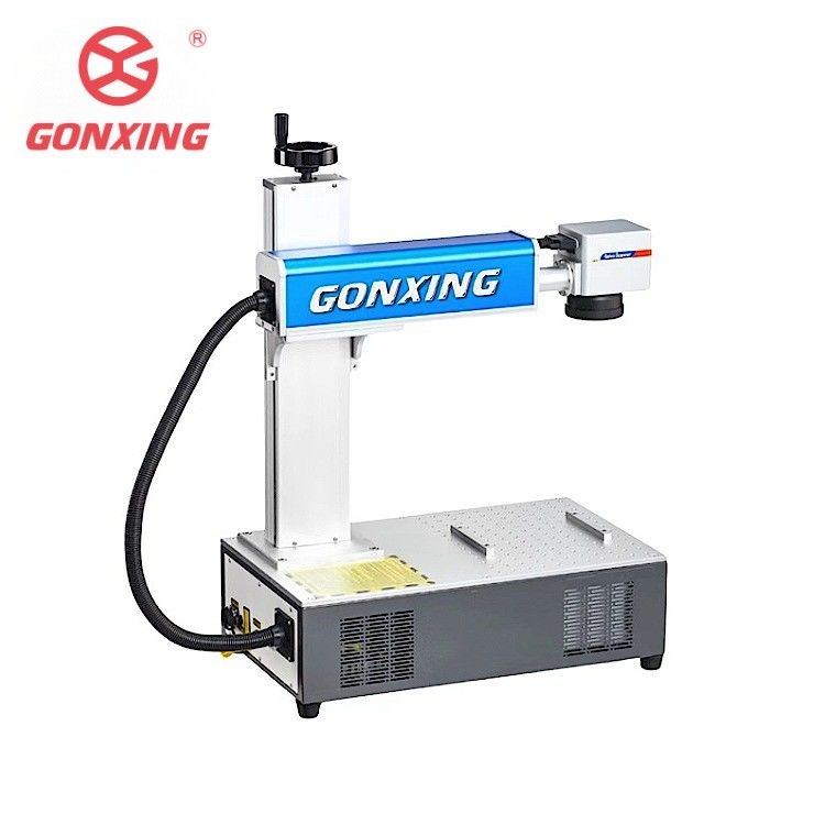 JPT GONXING LASER 20w 30w 60w 100w MOPA Laser Marking Machine per la marcatura a colori raffreddamento ad aria Dwg supportato piccolo e portatile