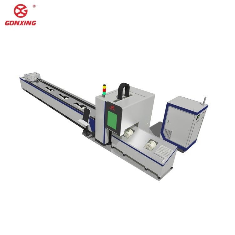 GONXING 3d Auto Focus Tube Tube Steel Metal Laser Cutting CNC Machine con YYC-Taiwan Gear Rack Spessore di taglio 20 mm