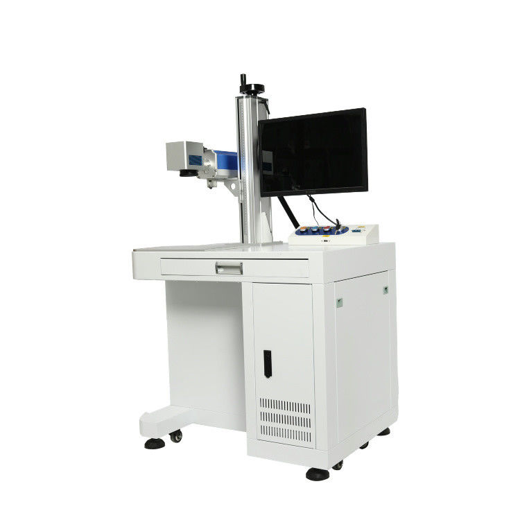Marcatura Logo Metallo Non Metallo Sistema di controllo JCZ Desktop Fiber Laser Machine 30W 50W 80W 100W 120W 200W 110 KG Peso
