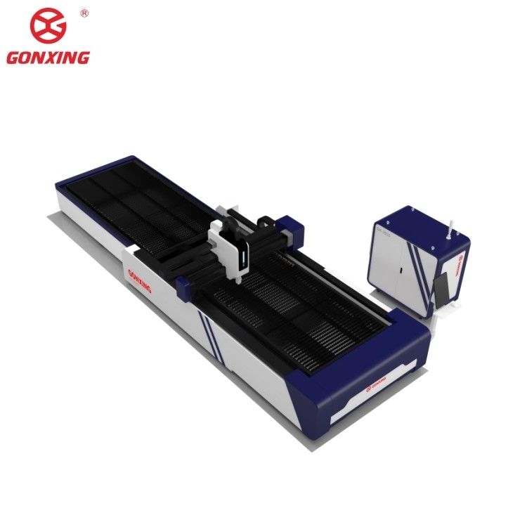 Hanli Water Chiller GX-3015S Model Shuttle Platform Heavy Industrial Fiber Laser Cutting Machine con configurazione a 4 assi