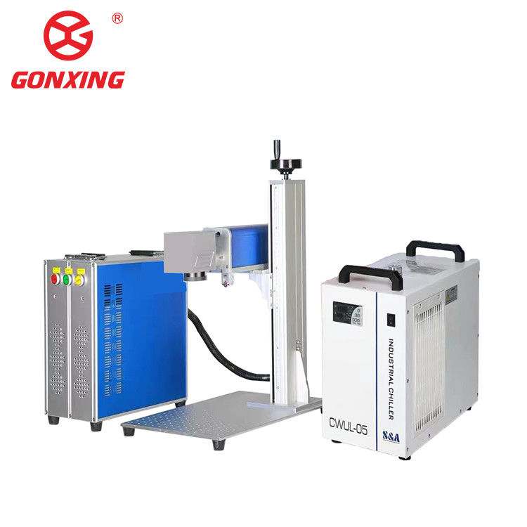 Macchina di marcatura laser di incisione ad alta precisione 3W 5W 10W con design raffreddato ad acqua raffreddato ad aria e formato grafico supportato Dwg