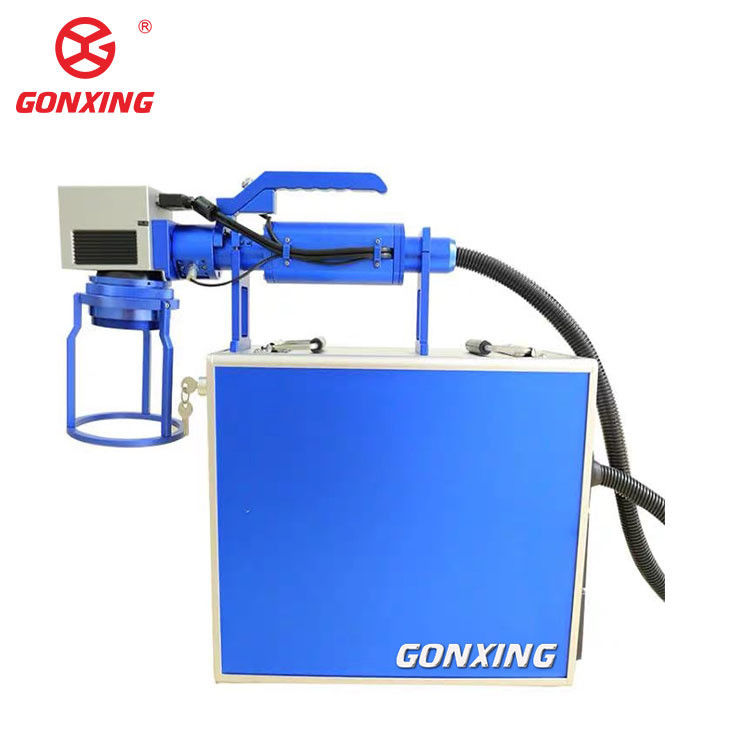 30W 50W 60W Macchine portatili di incisione laser per metallo in acciaio inossidabile DXP Supported Marking Area 200mm*200mm