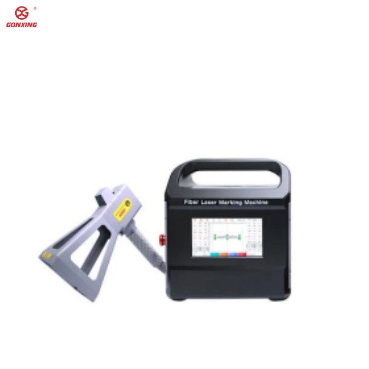 Metodo di raffreddamento Air Cooling Laser Marking Machine 0.2mm Precisione di lavoro 20W/25W/30W/50W Batteria pulsata per legno metallico plastico