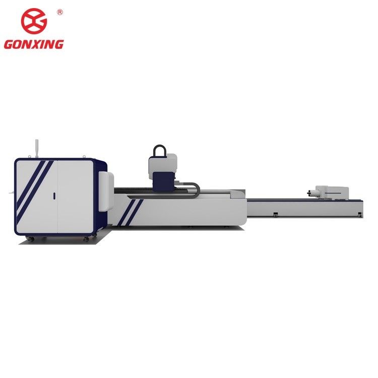 Macchina di taglio laser a fibra raffreddata ad acqua per lamiere e tubi in Raytools Laser Head