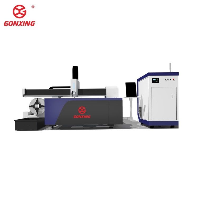 Spessore di taglio 30 mm Industria Split Plate e Tube Fiber Laser Cutting Machine con componenti elettrici Schneider
