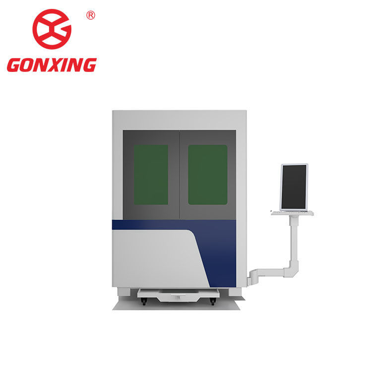 Raytools Testa laser tubo in acciaio inossidabile metallico e lamiera di ferro macchina di taglio laser a fibra chiusa automatica